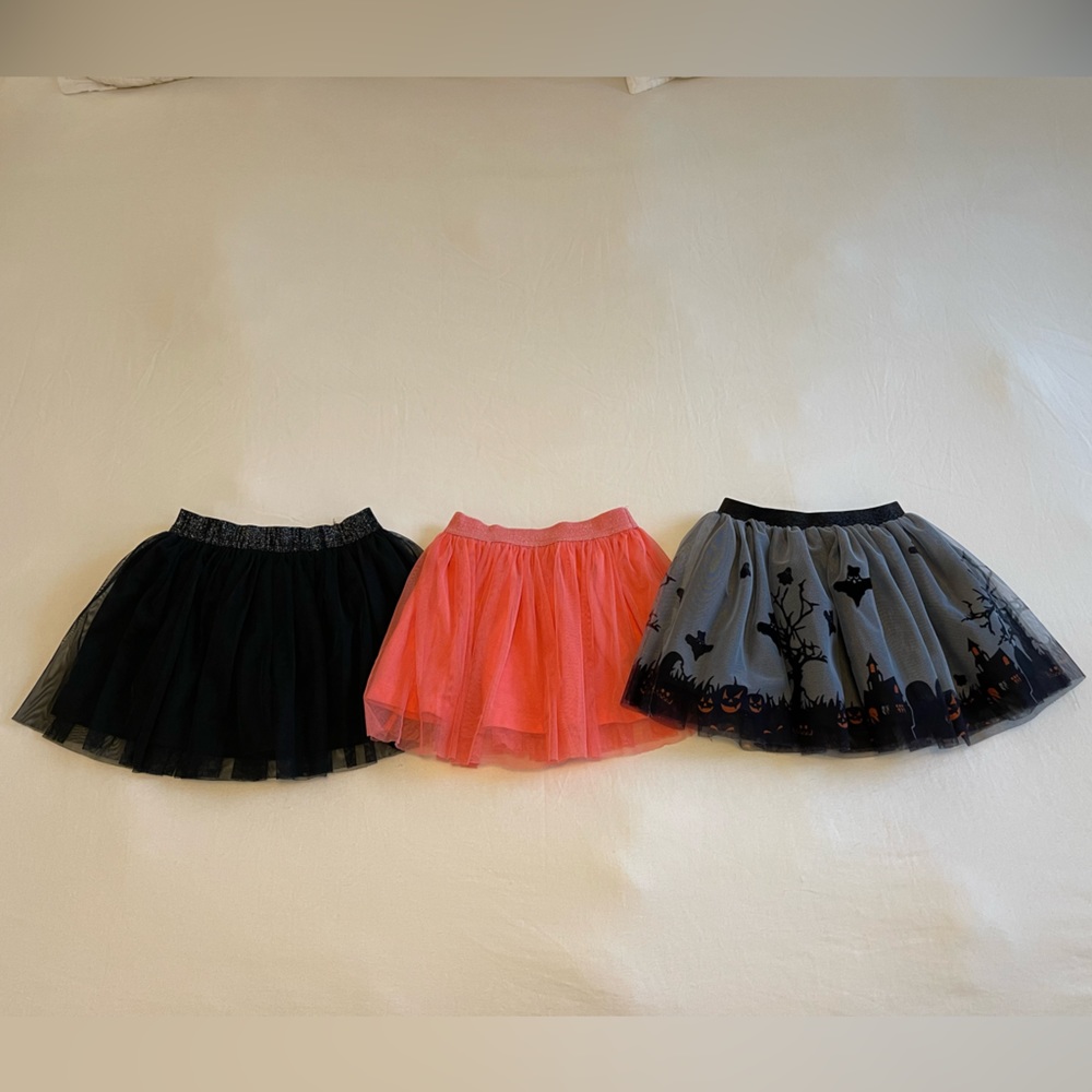 3 Halloween Tutus! Size 3T